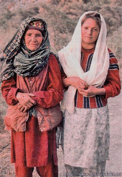 Женщины народа хунза